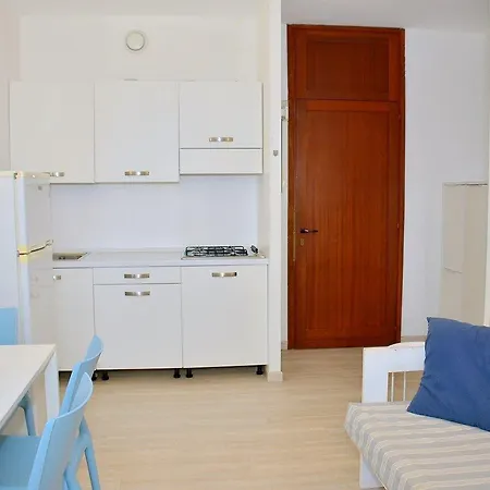 Beachfront Two-room Flat With Side Sea View